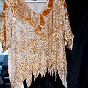 Beaded blouse